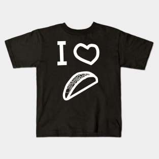 Whiteline I Heart Tacos Kids T-Shirt